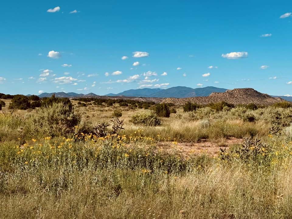 High desert Santa Fe sunset