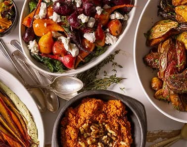 Gourmet farm-to-table meals